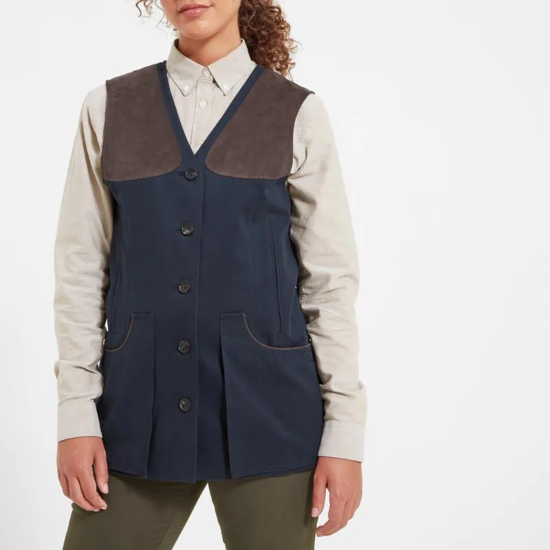 Schoffel All Season Ladies Shooting Vest - Navy