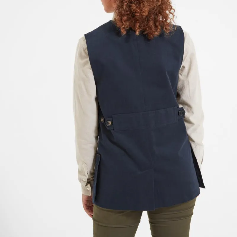 Schoffel All Season Ladies Shooting Vest - Navy