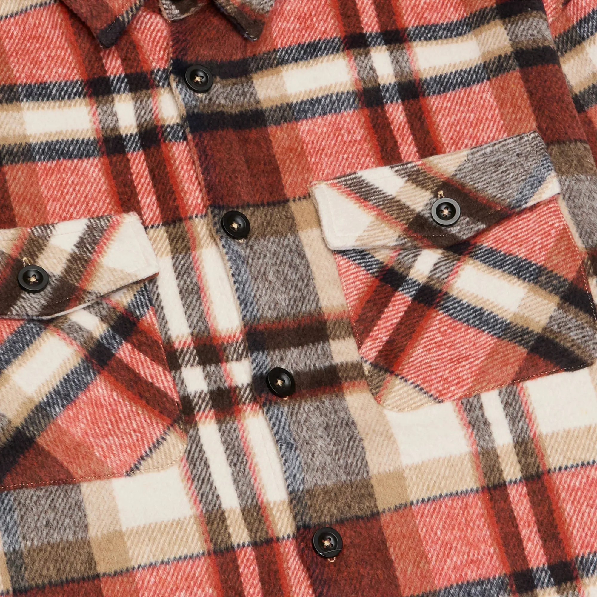 SILNT CHPTRS "Motive" Plaid Flannel Shirt