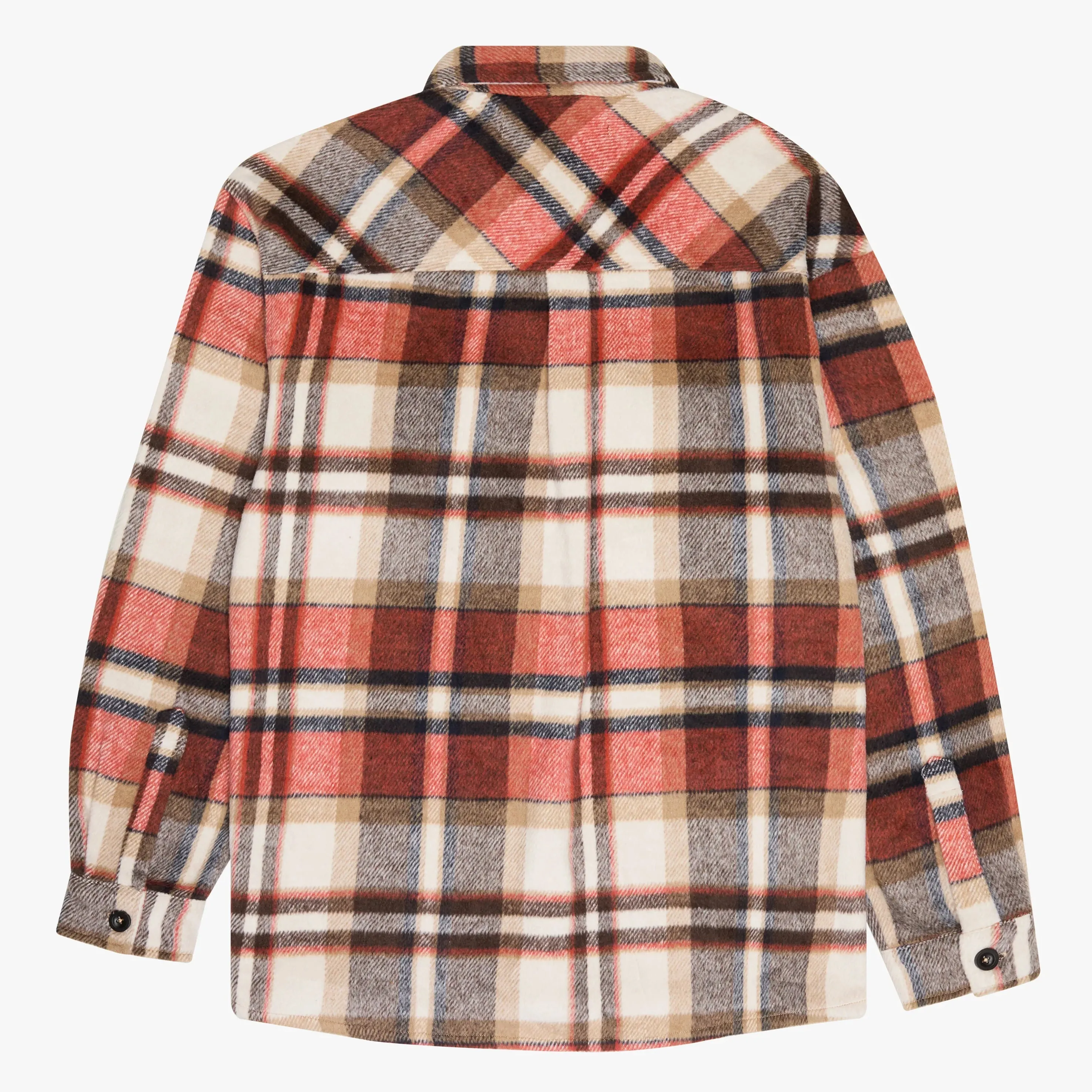 SILNT CHPTRS "Motive" Plaid Flannel Shirt