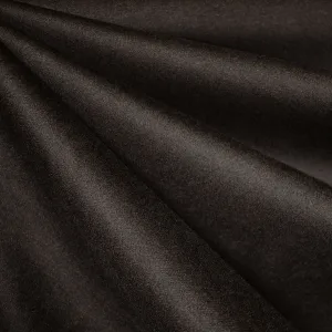 Soft Brushed Velour Double Knit Chocolate