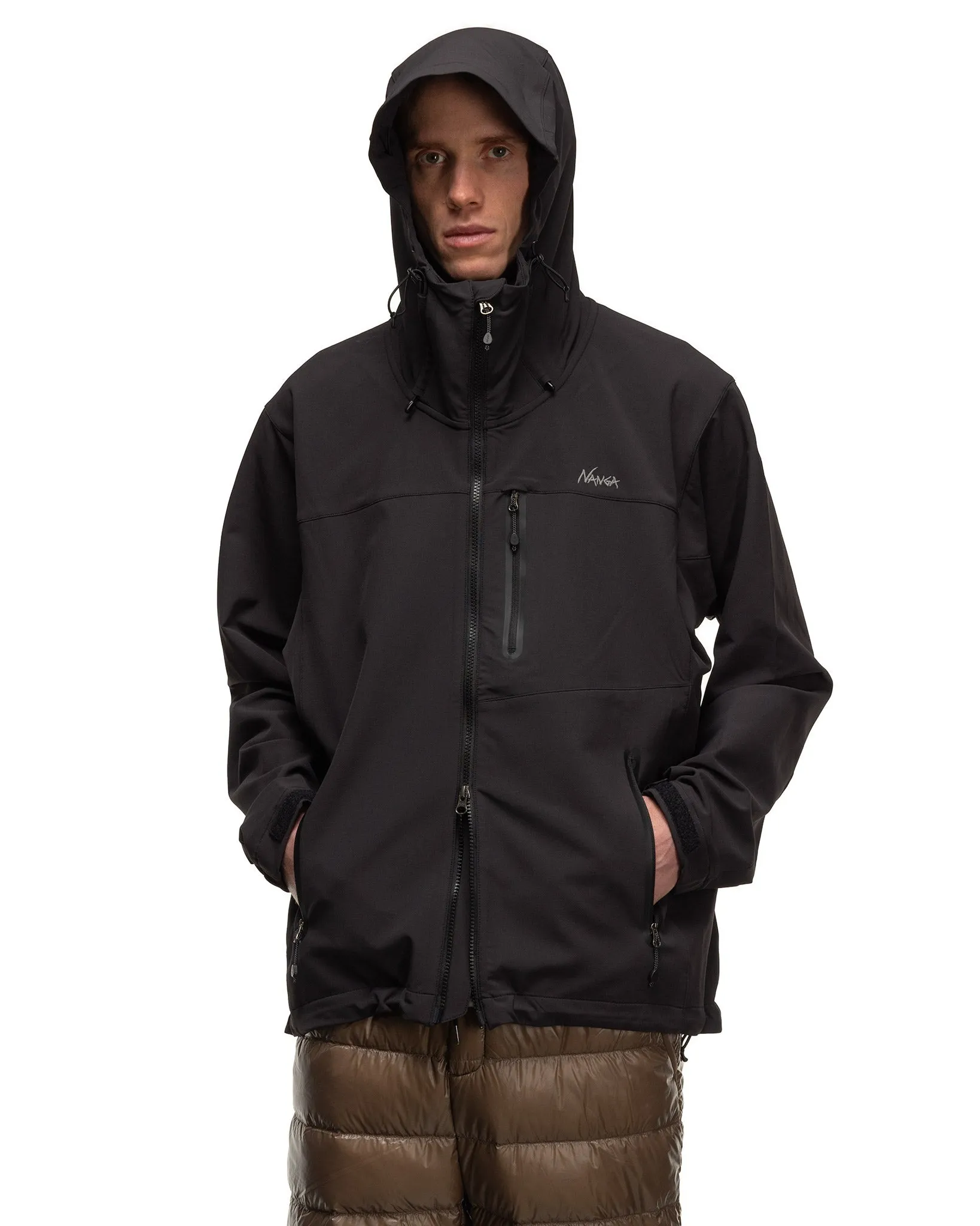 Soft Shell Stretch Jacket Black