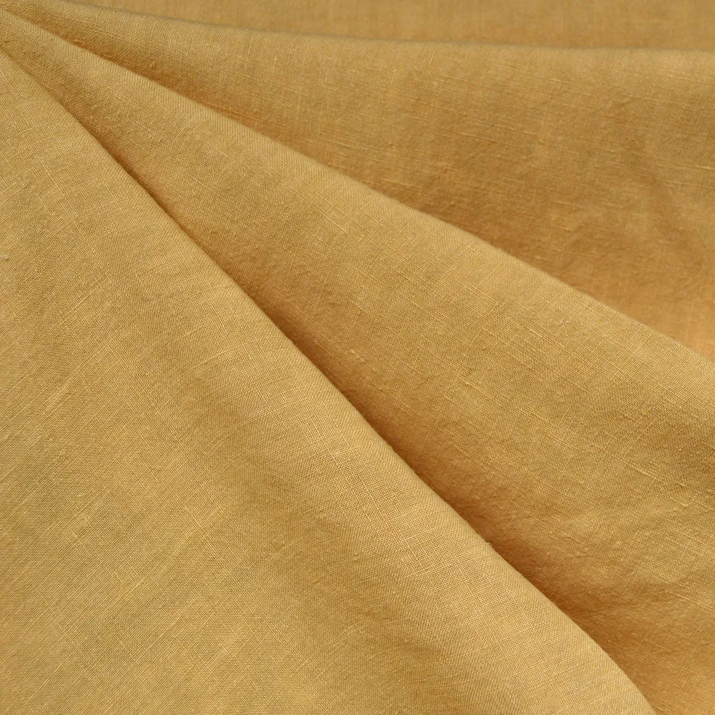 Soft Washed Linen Solid Canary