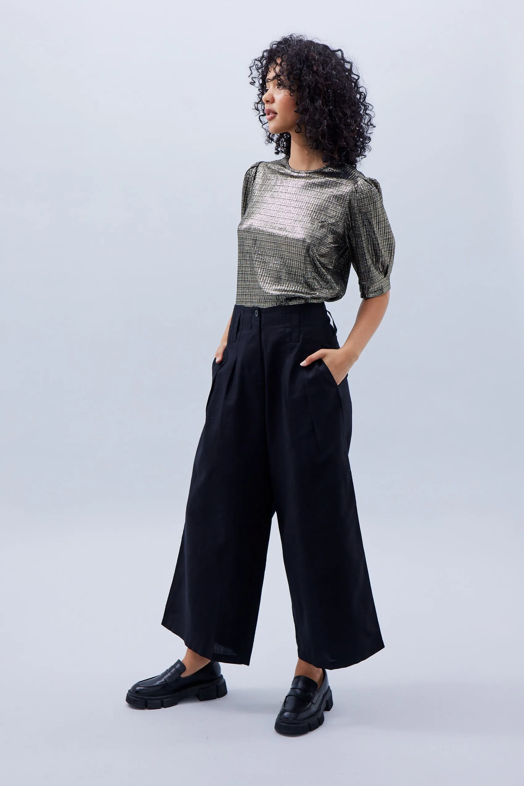 Soft Wide Pant, Black