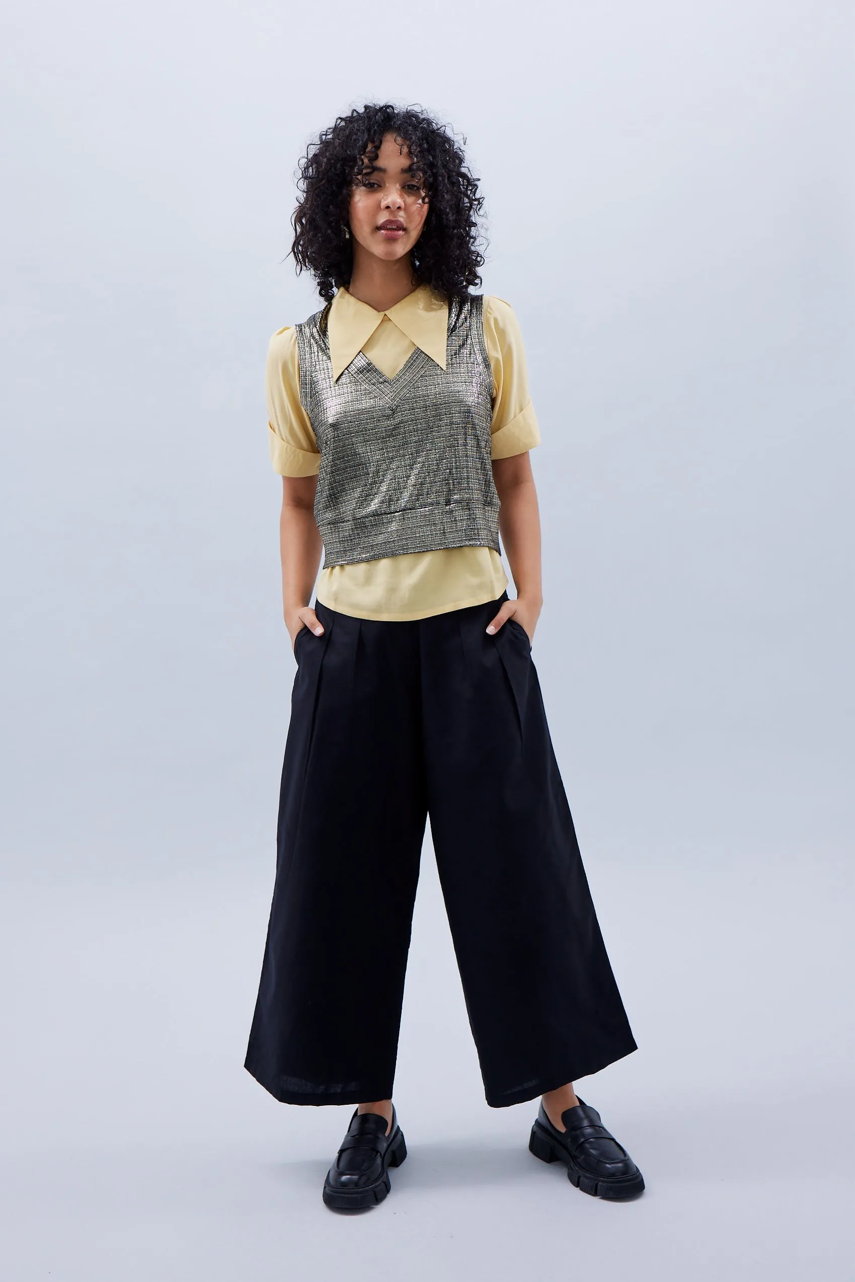 Soft Wide Pant, Black