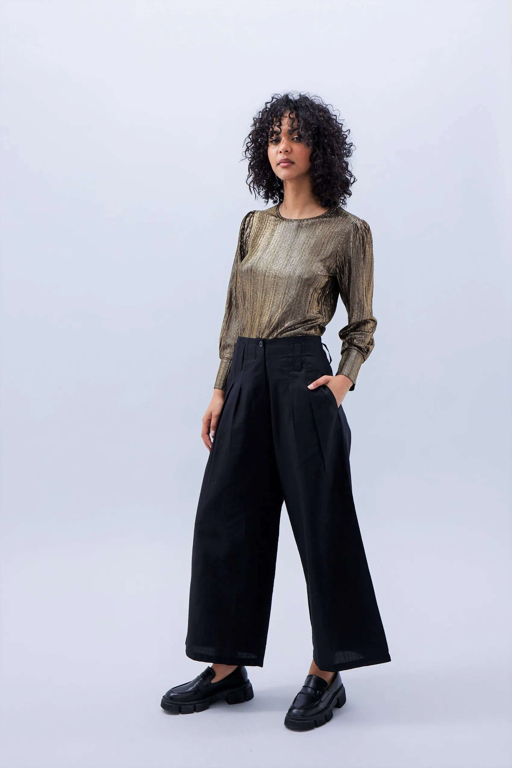 Soft Wide Pant, Black