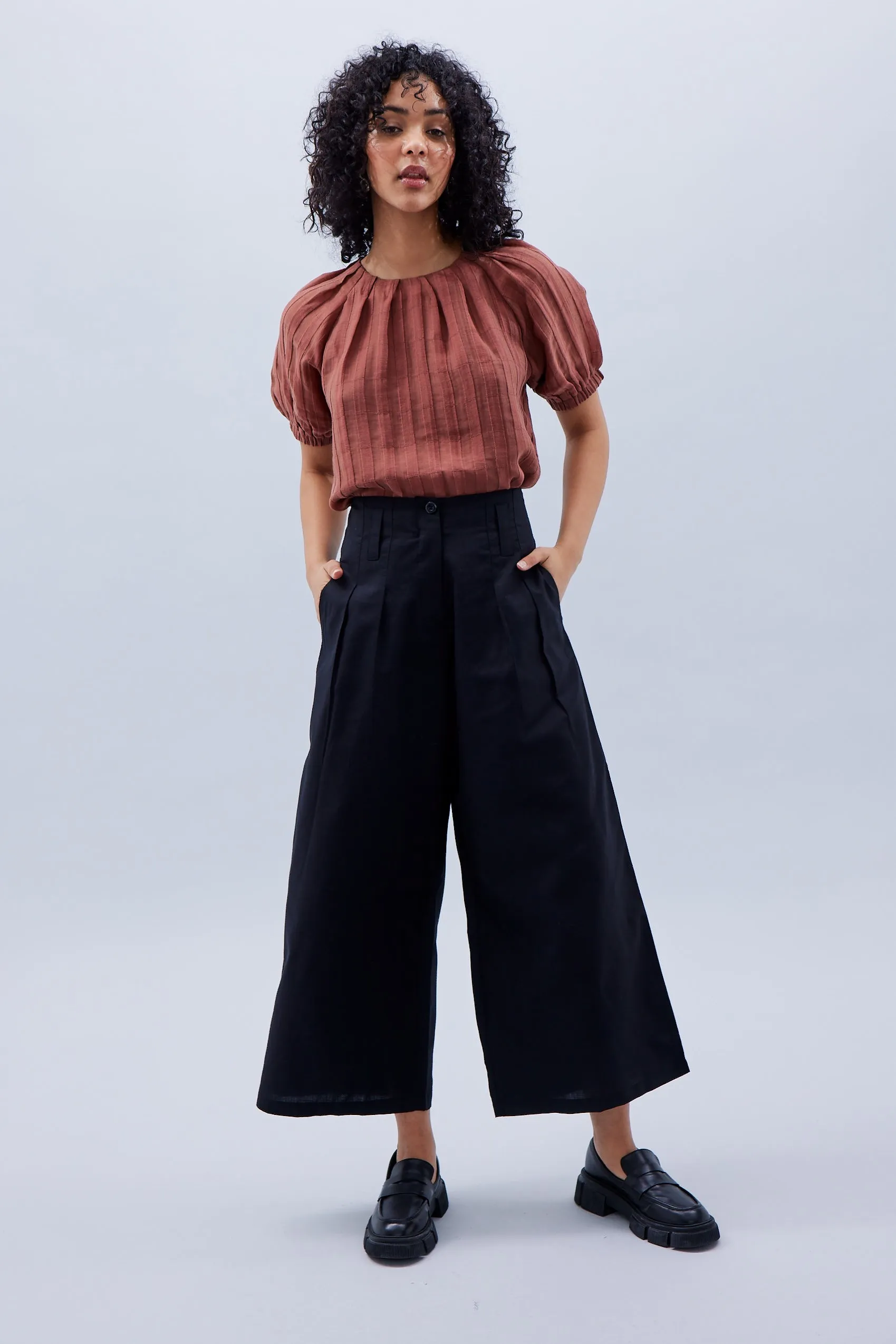 Soft Wide Pant, Black