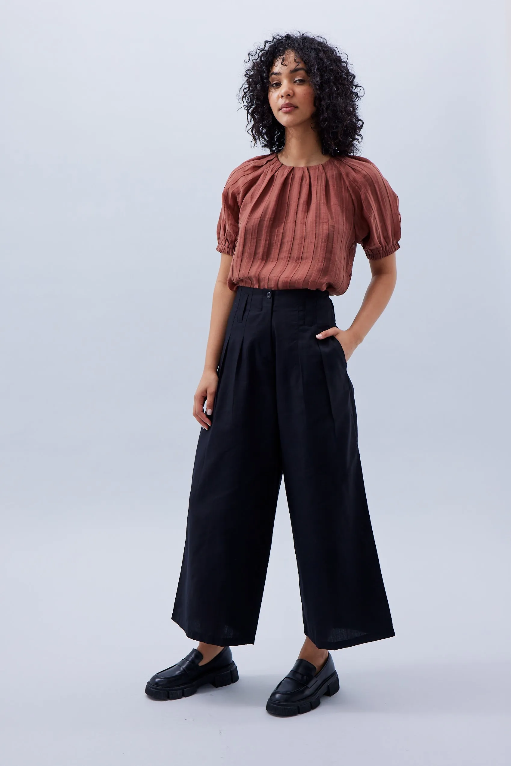 Soft Wide Pant, Black