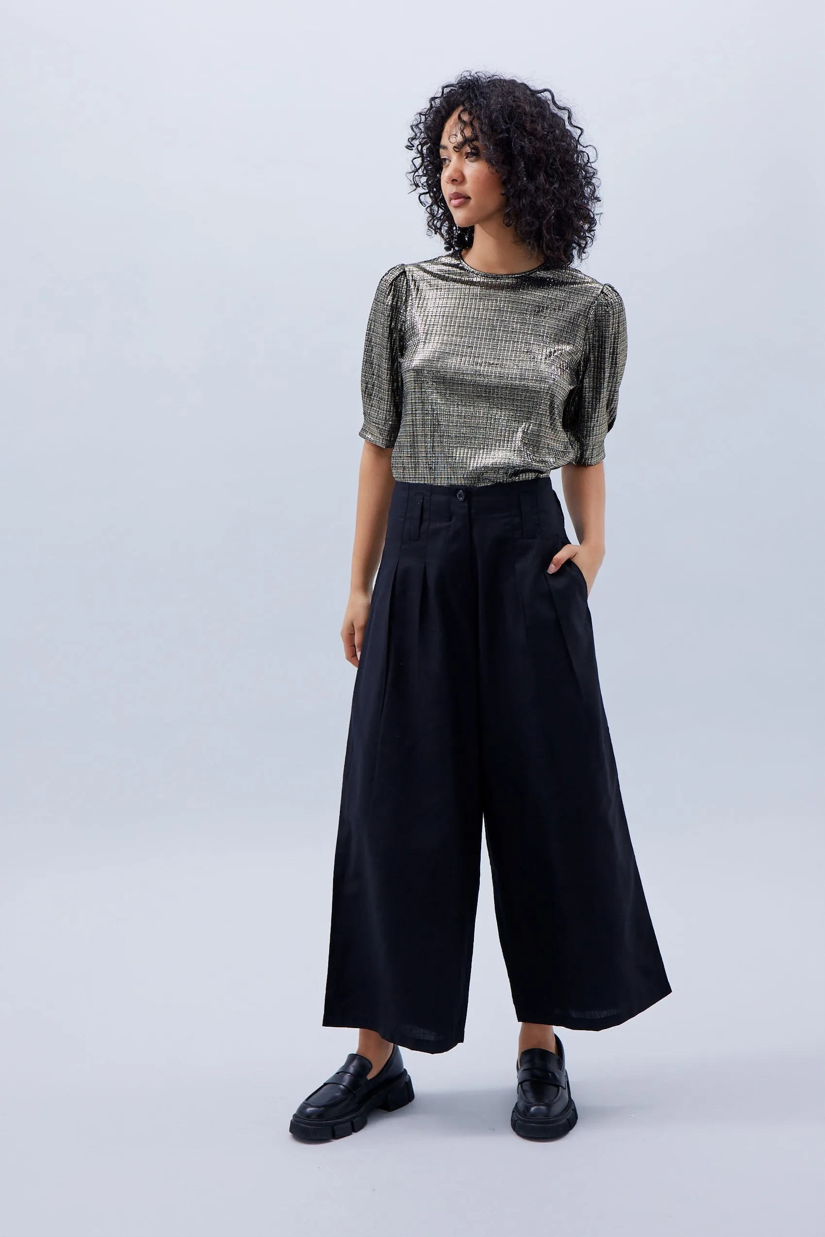 Soft Wide Pant, Black