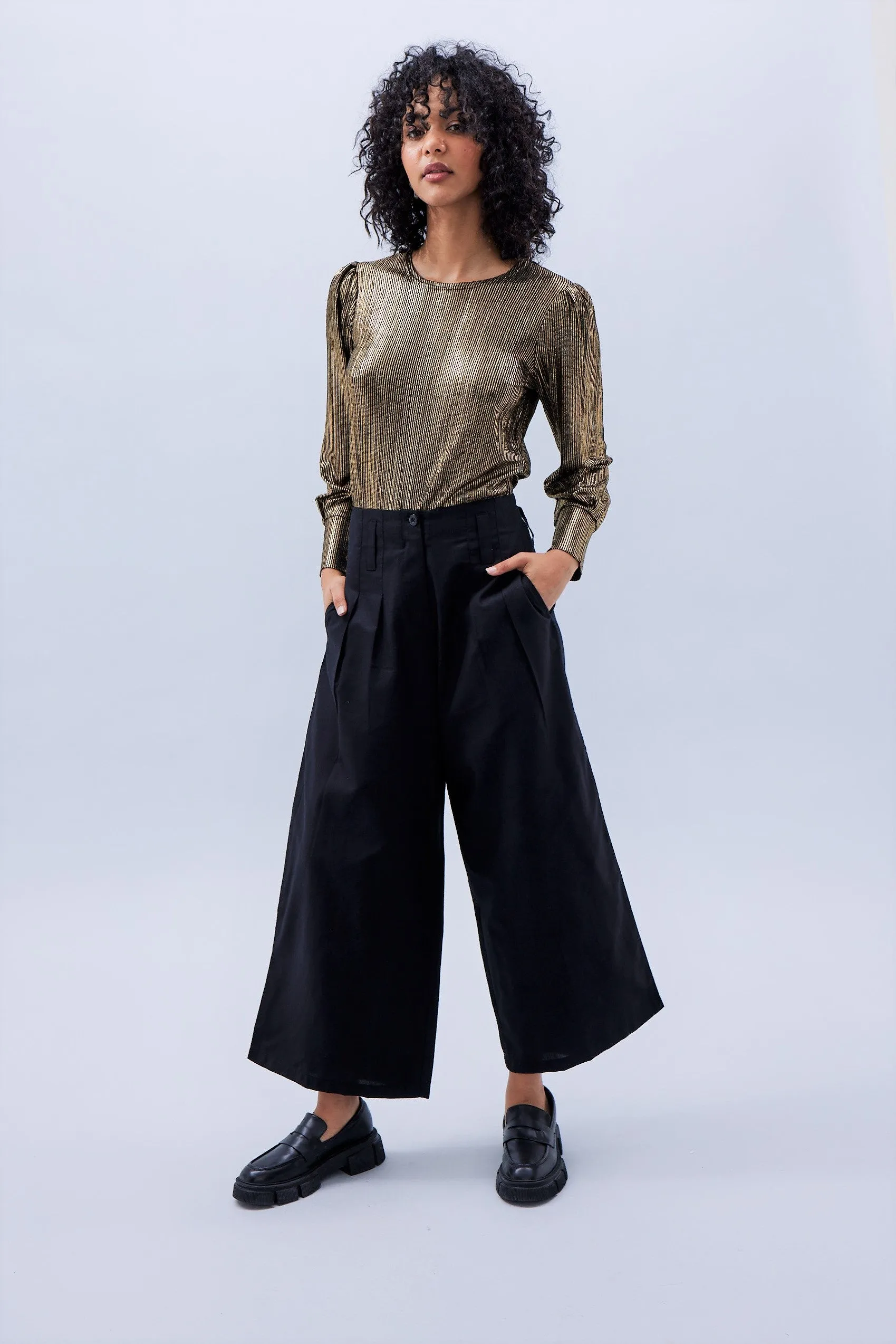 Soft Wide Pant, Black