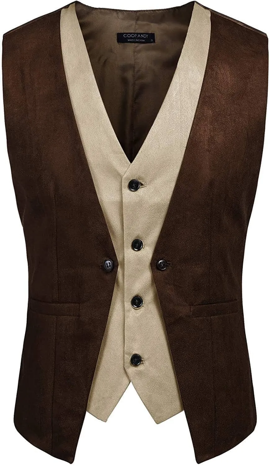 Suede Leather Vest (US Only)