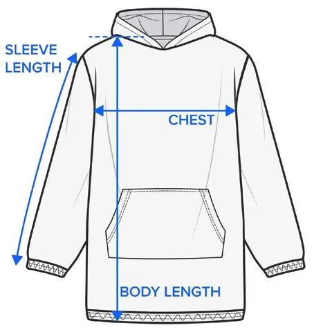 The Original Tropical Sea Turtle Wearable Blanket Hoodie